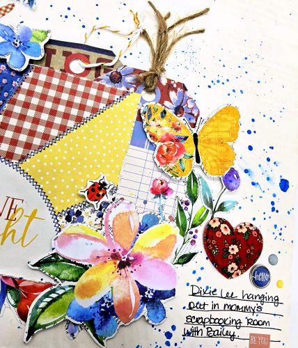 Shine Bright Layout by Kristin Rizzo for Scrapbook Adhesives by 3L