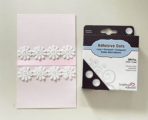 Floral Let's Celebrate Card by Yvonne van de Grijp for Scrapbook Adhesives by 3L
