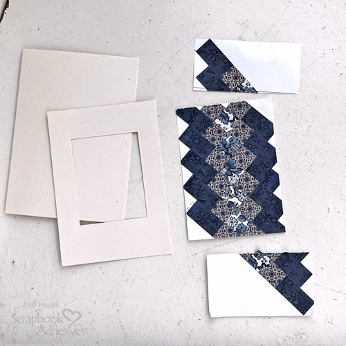 Lovely Day Pieced Quilt Card by Judy Hayes for Scrapbook Adhesives by 3L
