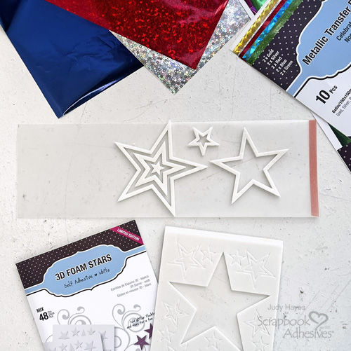Bright Stars Votive Holder by Judy Hayes for Scrapbook Adhesives by 3L 