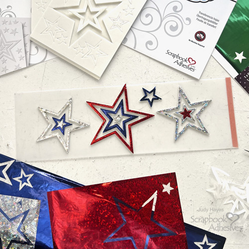 Bright Stars Votive Holder by Judy Hayes for Scrapbook Adhesives by 3L 