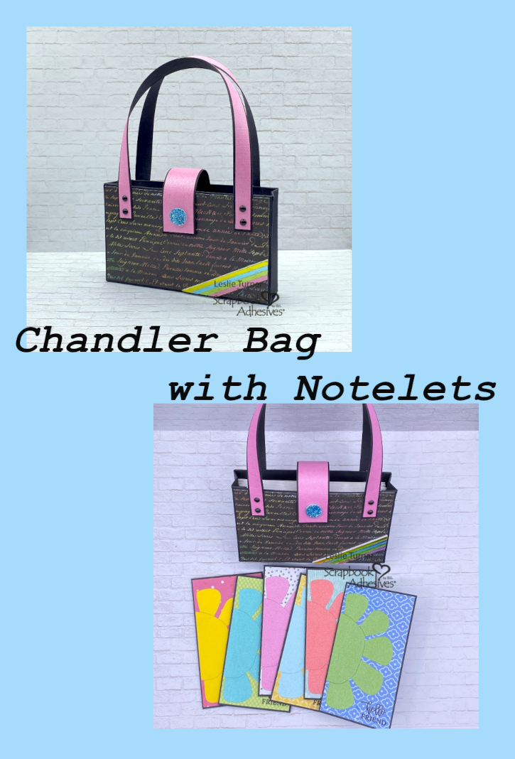 Chandler Purse with Notelets by Leslie Turner for Scrapbook Adhesives by 3L Pinterest