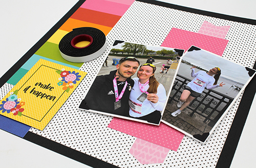 Easy Colorful Layout by Tracy McLennon for Scrapbook Adhesives by 3L