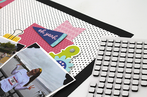 Easy Colorful Layout by Tracy McLennon for Scrapbook Adhesives by 3L