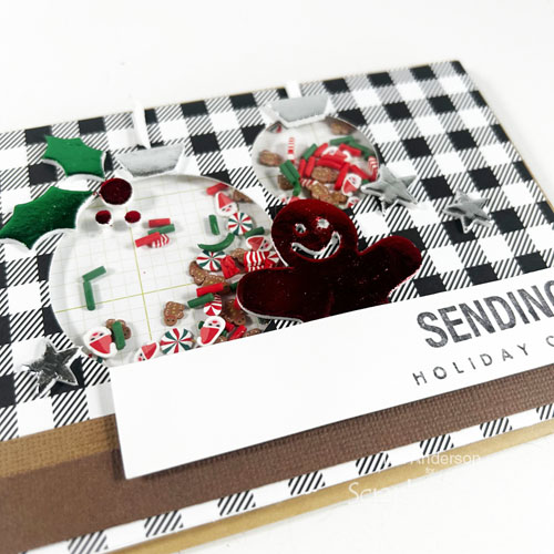 Sending Holiday Cheer Card by Teri Anderson for Scrapbook Adhesives by 3L