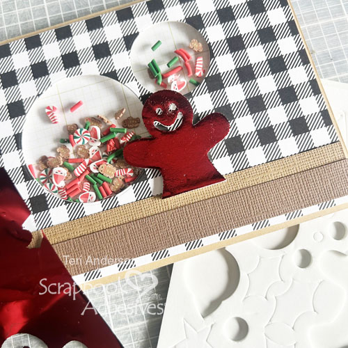 Sending Holiday Cheer Card by Teri Anderson for Scrapbook Adhesives by 3L