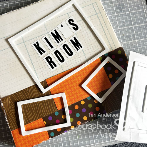 Personalized Canvas Home Decor by Teri Anderson for Scrapbook Adhesives by 3L