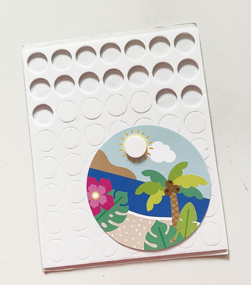 Layered Summer Fun Card by Yvonne van de Grijp for Scrapbook Adhesives by 3L