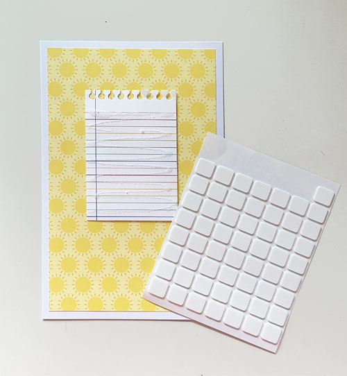Layered Summer Fun Card by Yvonne van de Grijp for Scrapbook Adhesives by 3L