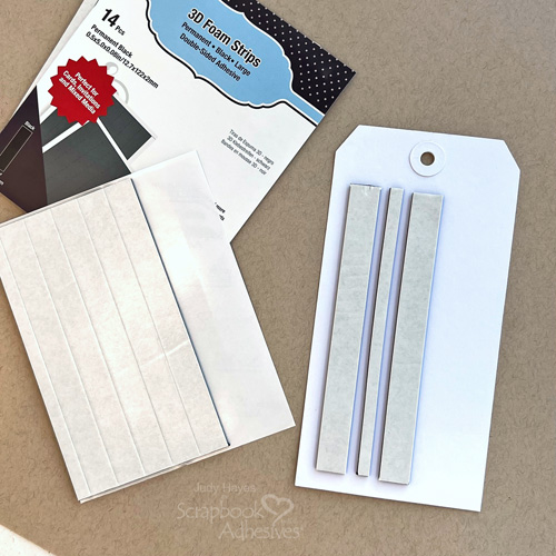 Just for You Emboss + Foil Tag by Judy Hayes for Scrapbook Adhesives by 3L