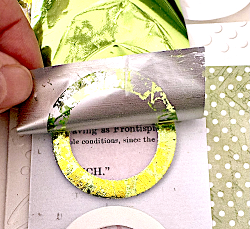Oh Hello Circle Card by Margie Higuchi for Scrapbook Adhesives by 3L 