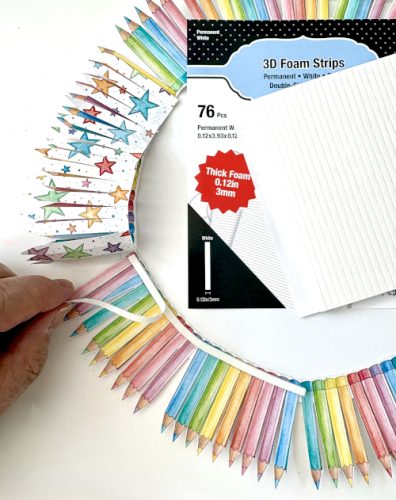 School Days Shaker Layout by Margie Higuchi for Scrapbook Adhesives by 3L 