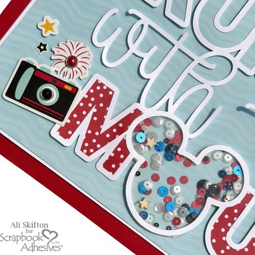 Cruising with the Mouse Shaker Layout by Ali Skifton for Scrapbook Adhesives by 3L