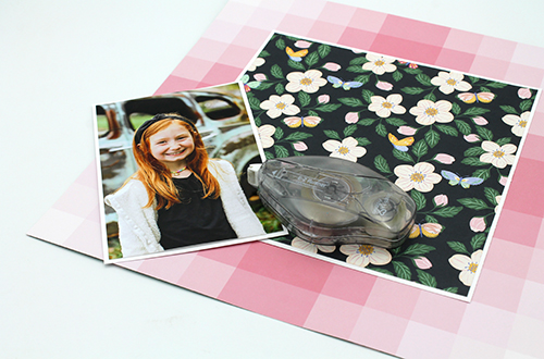 Mixed Pattern Layout by Tracy McLennon for Scrapbook Adhesives by 3L