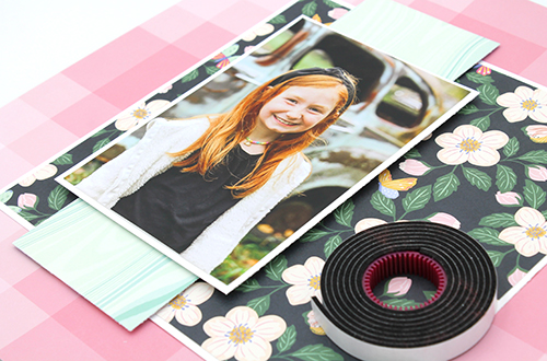 Mixed Pattern Layout by Tracy McLennon for Scrapbook Adhesives by 3L