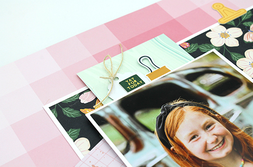 Mixed Pattern Layout by Tracy McLennon for Scrapbook Adhesives by 3L
