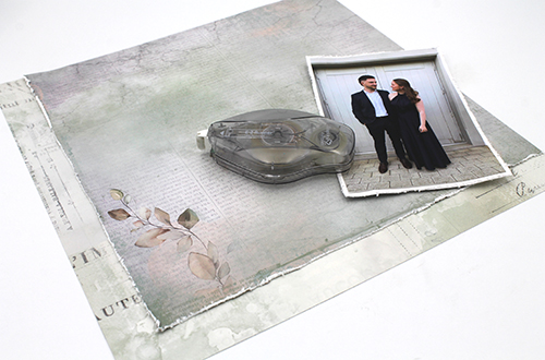 Priceless Memories Layered Layout by Tracy McLennon for Scrapbook Adhesives by 3L