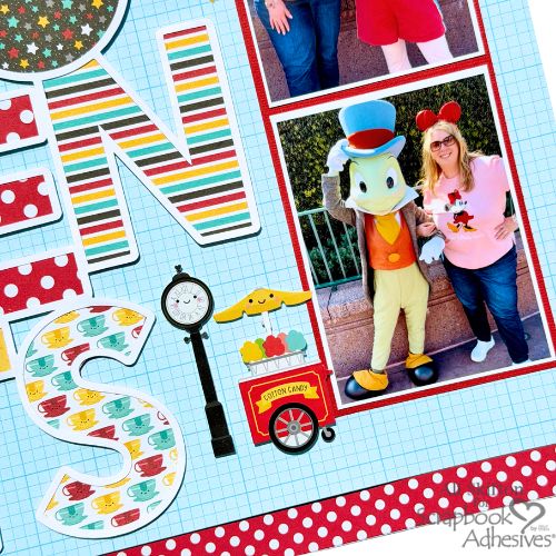 Magical Moments Layout by Ali Skifton for Scrapbook Adhesives by 3L 