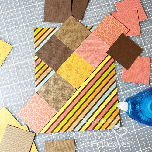 Fall Thank You Card by Teri Anderson for Scrapbook Adhesives by 3L 