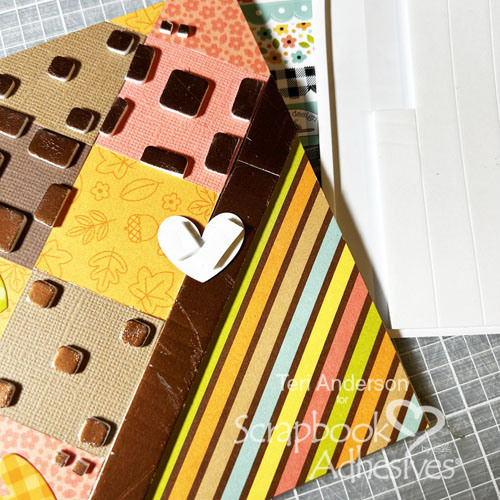 Fall Thank You Card by Teri Anderson for Scrapbook Adhesives by 3L 
