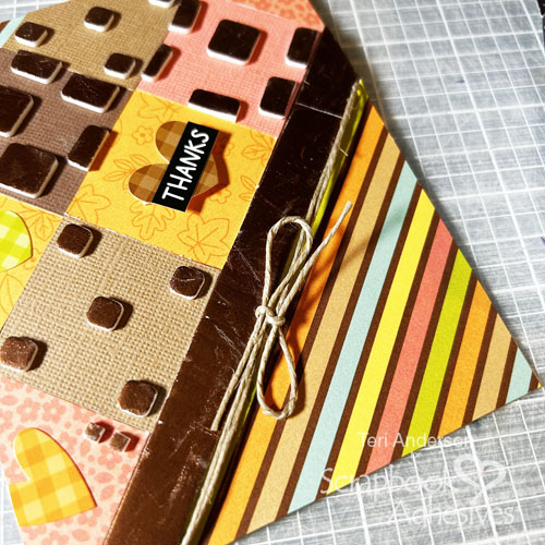 Fall Thank You Card by Teri Anderson for Scrapbook Adhesives by 3L 