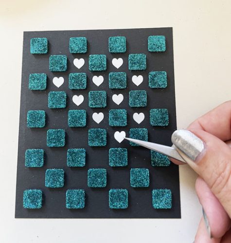 Small Things with Great Love Glittered Card by Yvonne van de Grijp for Scrapbook Adhesives by 3L 