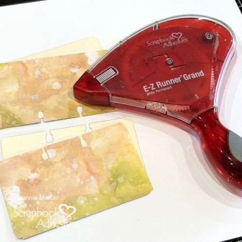 Rolodex Index Card Art by Connie Mercer for Scrapbook Adhesives by 3L