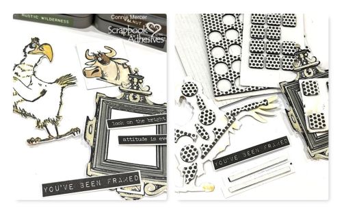 You've Been Framed Tag by Connie Mercer for Scrapbook Adhesives by 3L