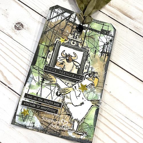 You've Been Framed Tag by Connie Mercer for Scrapbook Adhesives by 3L