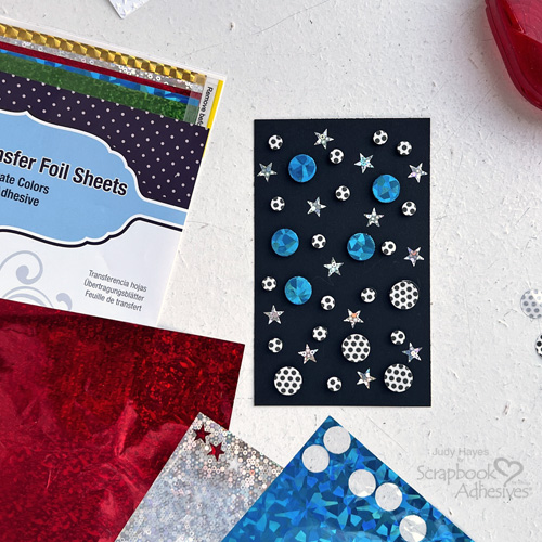 Sparkly Birthday Wishes Card by Judy Hayes for Scrapbook Adhesives by 3L