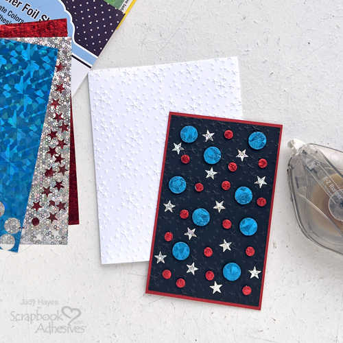 Sparkly Birthday Wishes Card by Judy Hayes for Scrapbook Adhesives by 3L