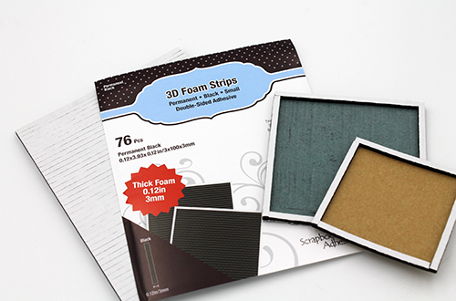 Gilded Frame Card by Tracy McLennon for Scrapbook Adhesives by 3L