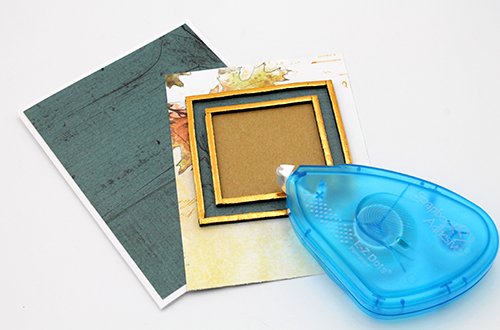 Gilded Frame Card by Tracy McLennon for Scrapbook Adhesives by 3L