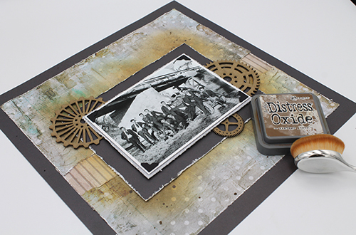 Masculine Vintage Layout by Tracy McLennon for Scrapbook Adhesives by 3L
