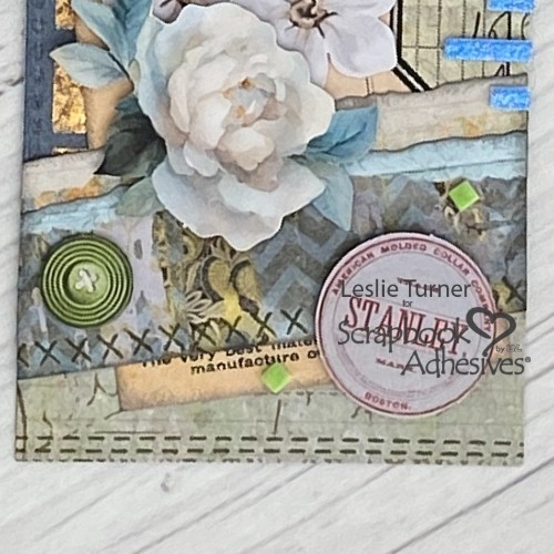 Dream Big Mixed Media Tag by Leslie Turner for Scrapbook Adhesives by 3L