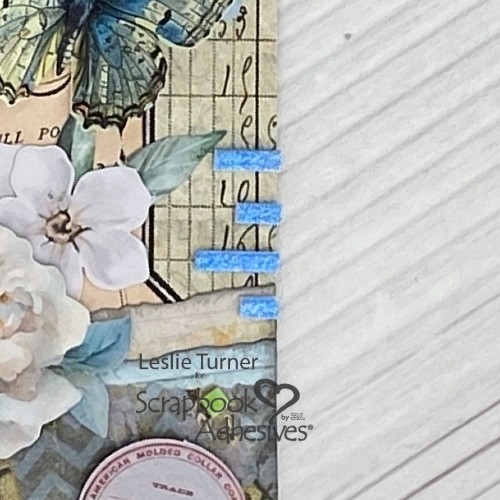 Dream Big Mixed Media Tag by Leslie Turner for Scrapbook Adhesives by 3L