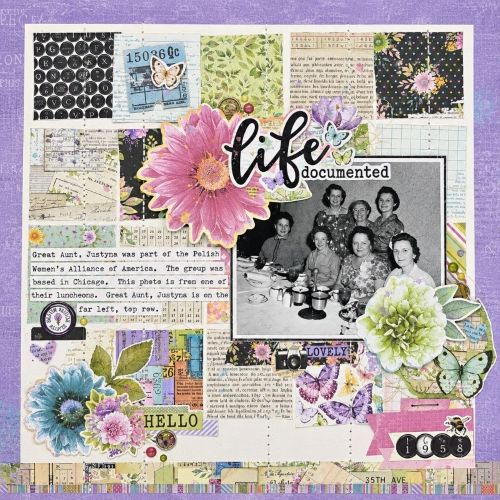 Life Documented Layout by Kristin Rizzo for Scrapbook Adhesives by 3L 