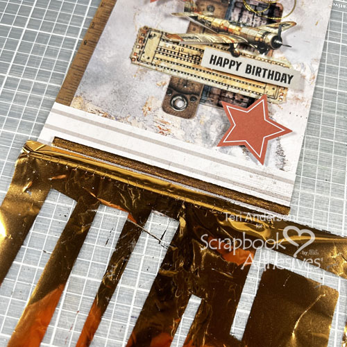 Birthday Card with a Vintage Vibe by Teri Anderson for Scrapbook Adhesives by 3L 