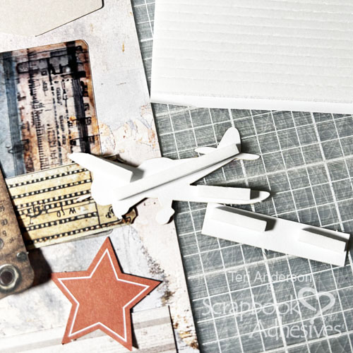 Birthday Card with a Vintage Vibe by Teri Anderson for Scrapbook Adhesives by 3L 