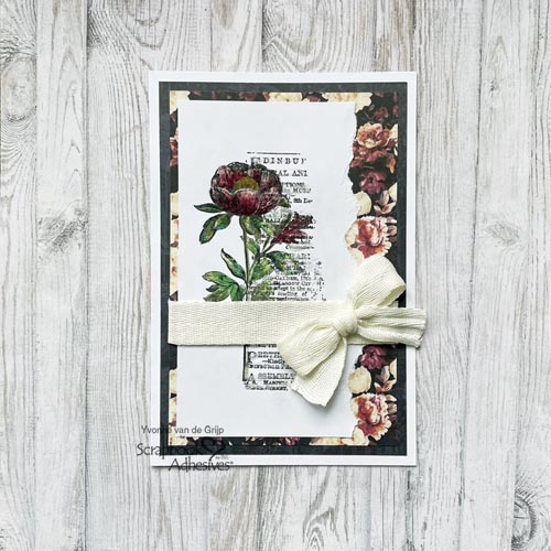 Any Occasion Botanical Card by Yvonne van de Grijp for Scrapbook Adhesives by 3L