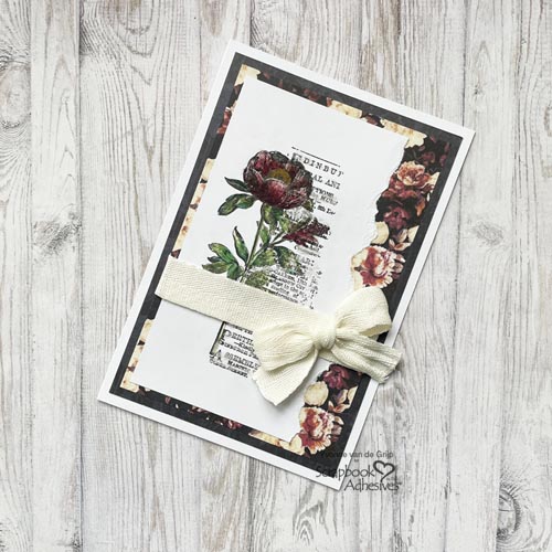 Any Occasion Botanical Card by Yvonne van de Grijp for Scrapbook Adhesives by 3L