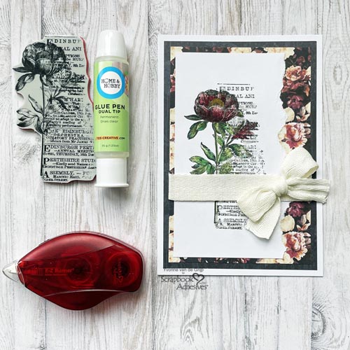 Any Occasion Botanical Card by Yvonne van de Grijp for Scrapbook Adhesives by 3L