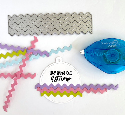 Bag Shaker Charm by Margie Higuchi for Scrapbook Adhesives by 3L
