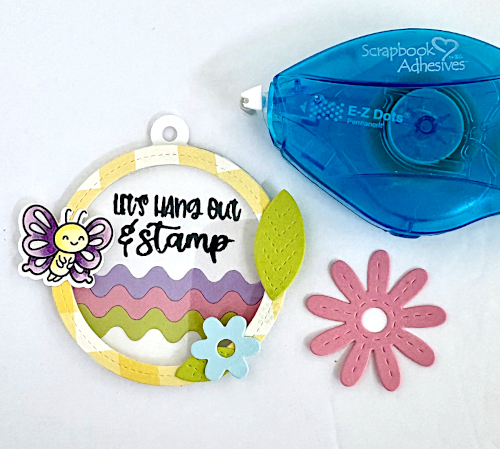 Bag Shaker Charm by Margie Higuchi for Scrapbook Adhesives by 3L