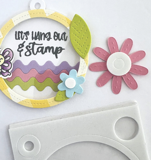 Bag Shaker Charm by Margie Higuchi for Scrapbook Adhesives by 3L