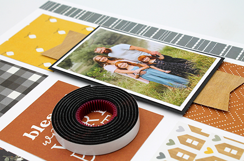 Frugal Scrapbook Layout by Tracy McLennon for Scrapbook Adhesives by 3L
