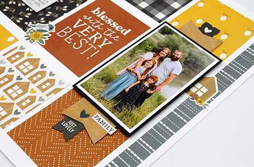 Frugal Scrapbook Layout by Tracy McLennon for Scrapbook Adhesives by 3L