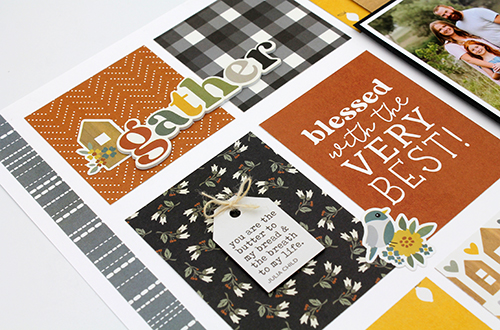 Frugal Scrapbook Layout by Tracy McLennon for Scrapbook Adhesives by 3L