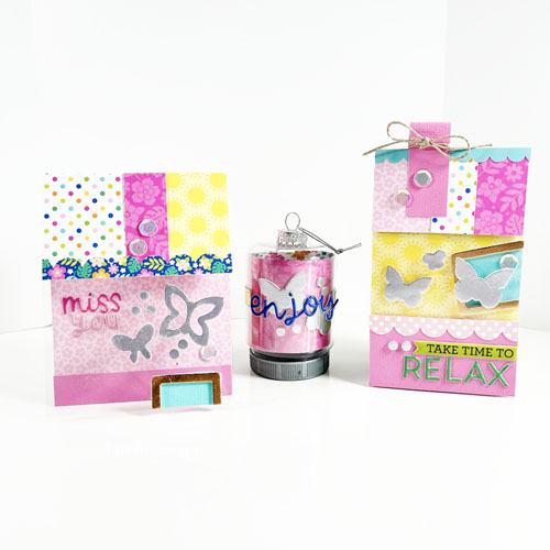 Enjoy Gift Ornament by Teri Anderson for Scrapbook Adhesives by 3L