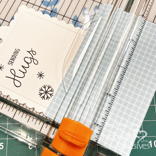 Sending Hugs Gift Tag by Teri Anderson for Scrapbook Adhesives by 3L